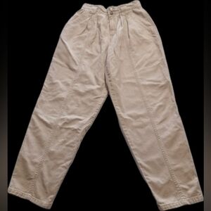 Vintage Beige Women's Trousers
